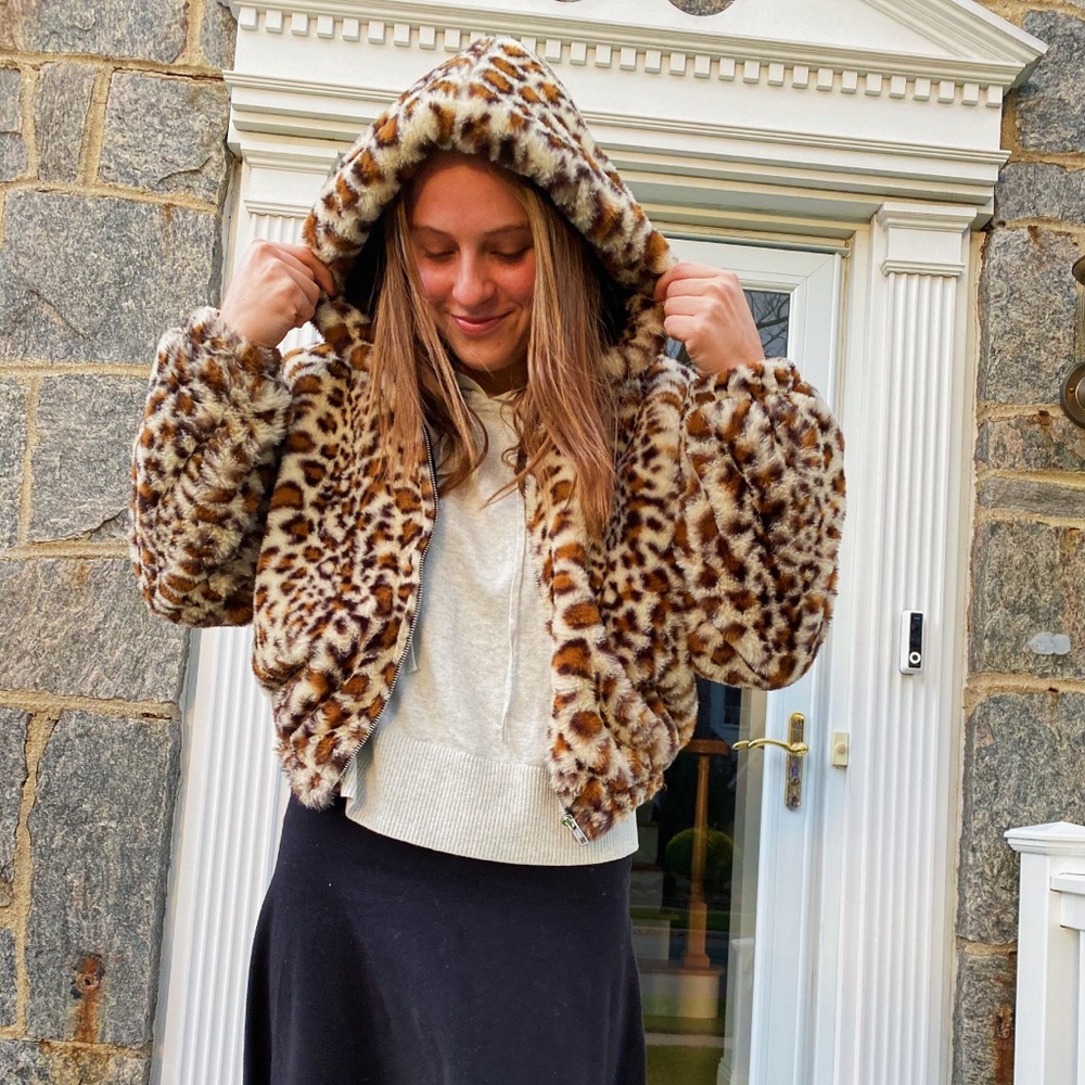 Fur Jacket Size:S With Tags!!